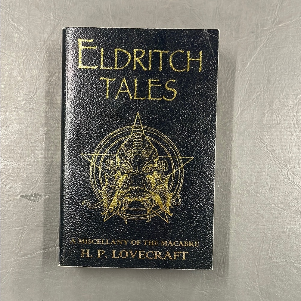 Eldritch Tales by H.P. Lovecraft - Black and Gold